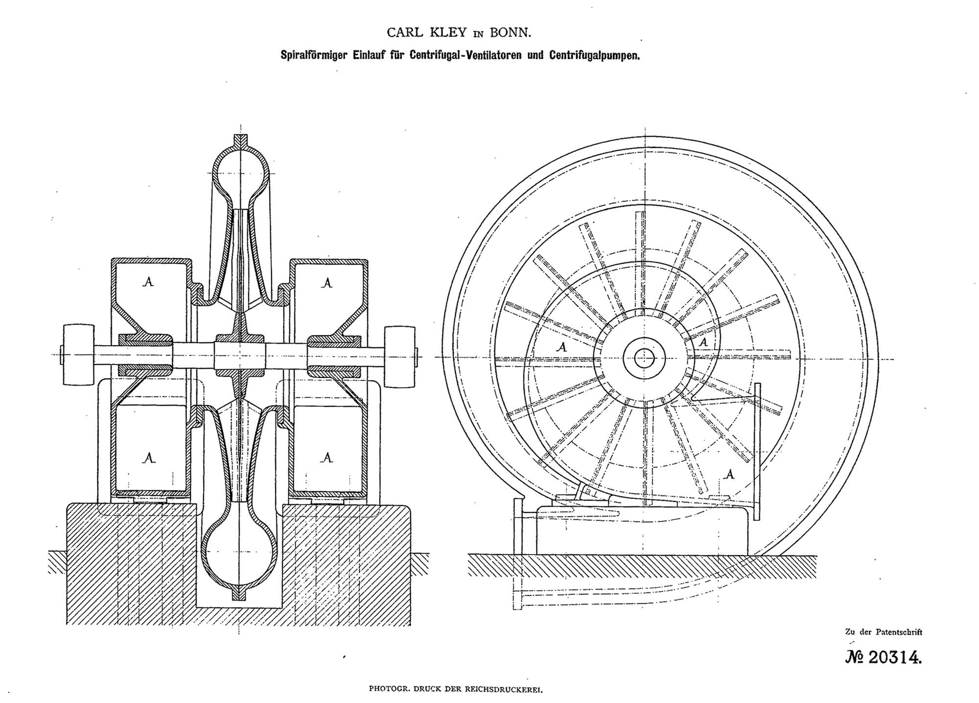 Kley -Bergwerksventilator-1882